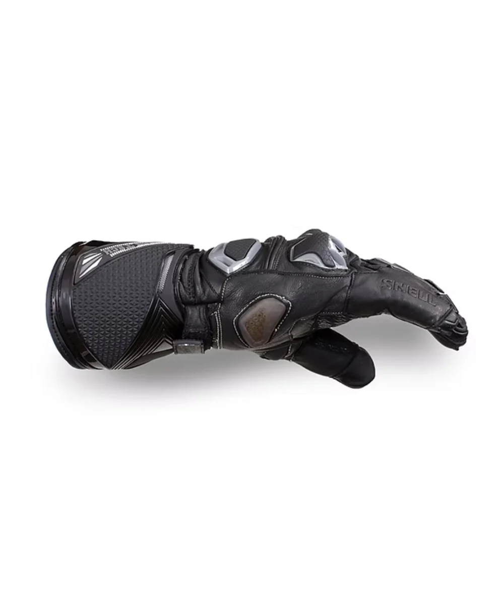 BBG Snell Race Tech Riding Gloves - Black - Image 4