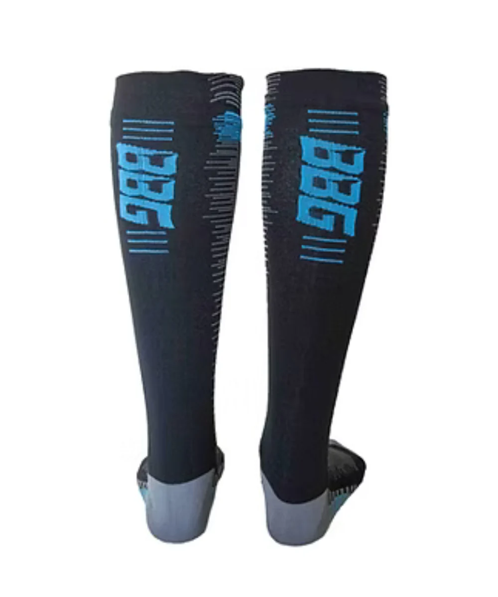 BBG W3 Waterproof / Windproof and Winterproof Socks - Blue - Image 3