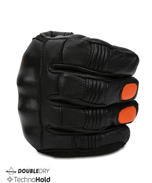 Bikeratti Meridian Waterproof Riding Gloves - Orange - Image 6