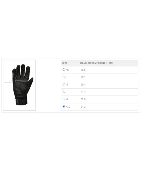 Bikeratti Meridian Waterproof Riding Gloves - Orange - Image 7