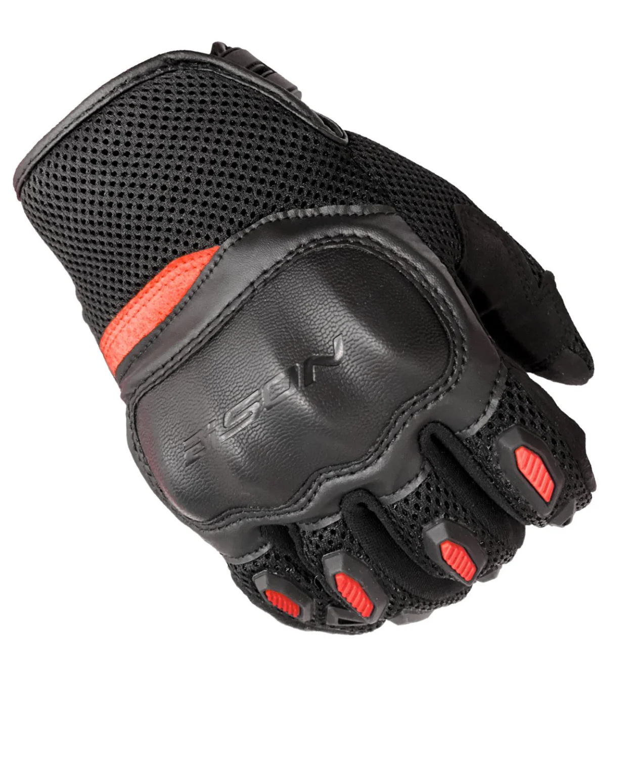 Bison ProGear Acer Riding Gloves - Black Red - Image 2