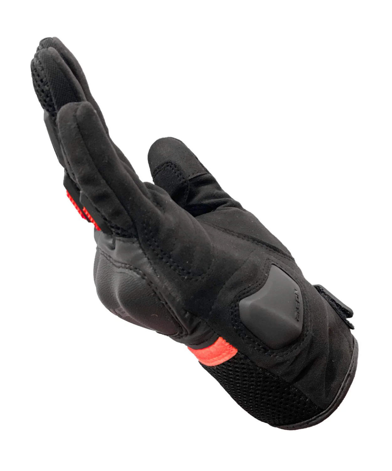 Bison ProGear Acer Riding Gloves - Black Red - Image 6