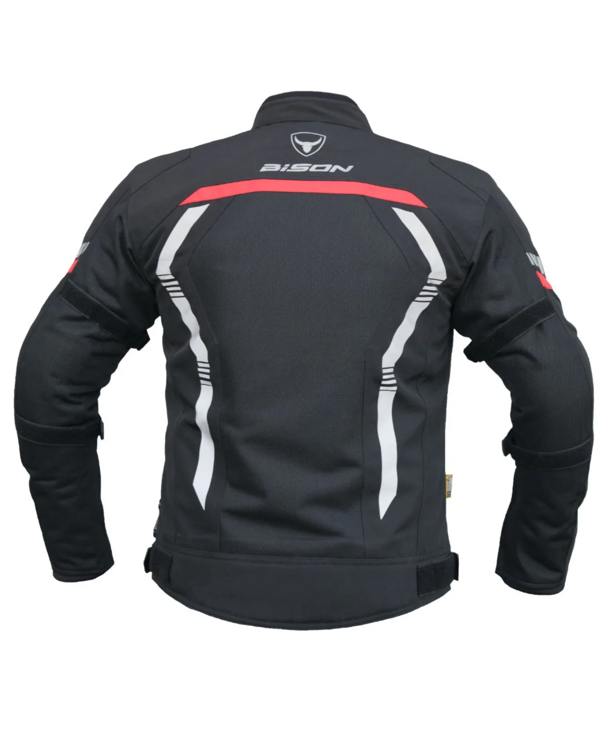 Bison ProGear Air Pro Rriding Jacket - Black Red - Image 4