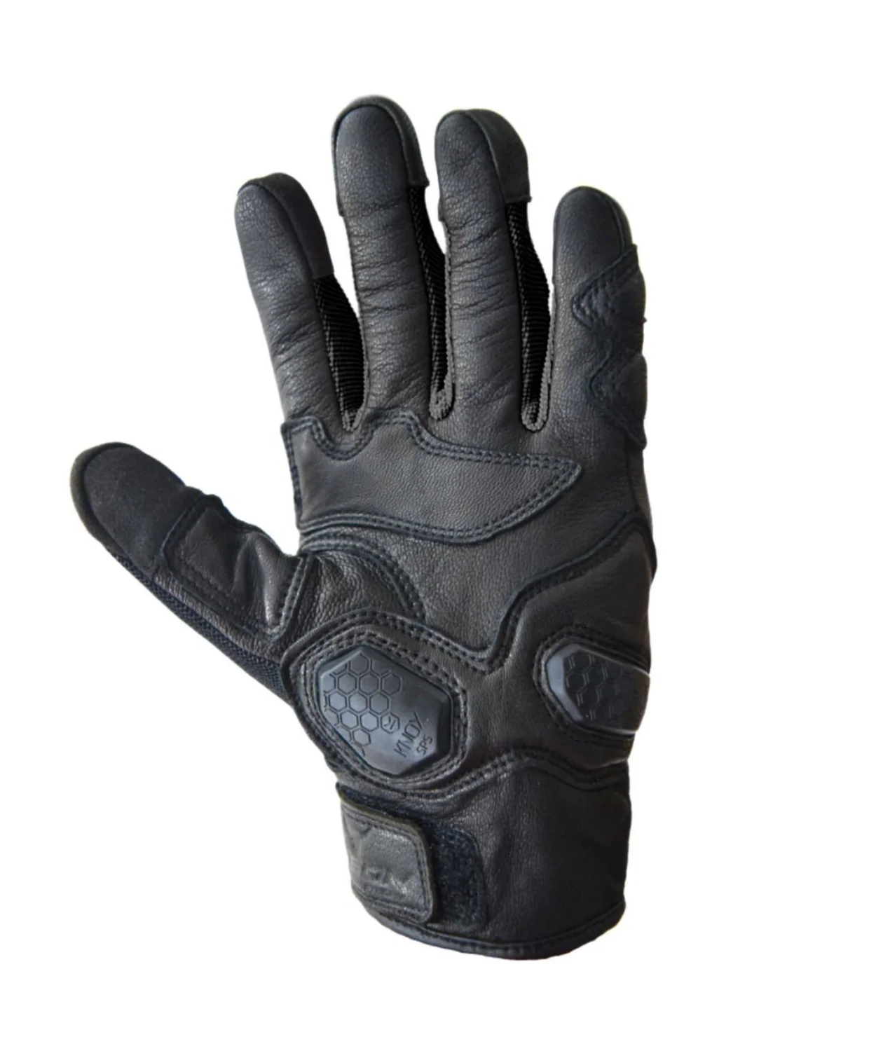 Bison ProGear Air Pro Riding Gloves - Black - Image 9
