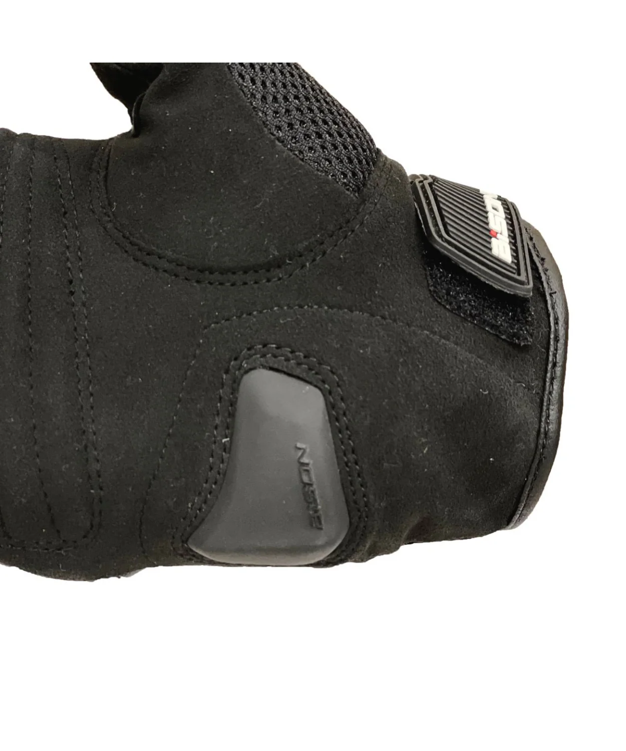 Bison ProGear Acer Riding Gloves - Black Yellow Neon - Image 8