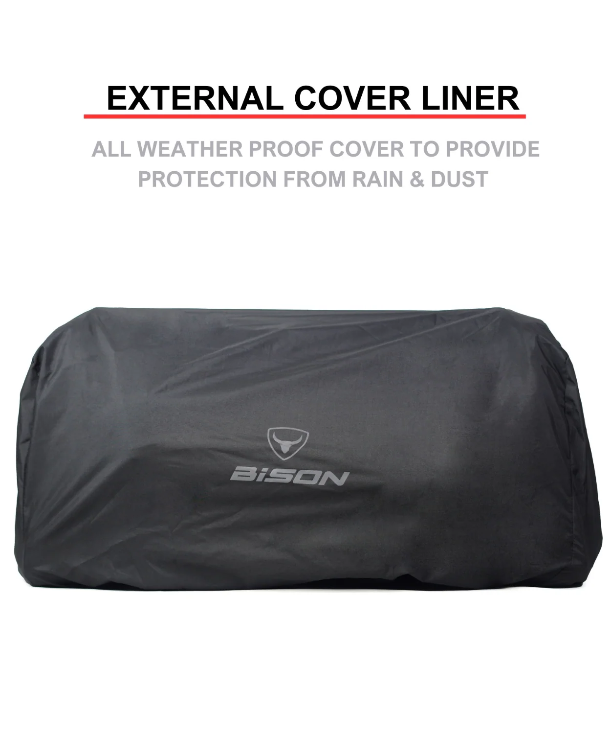 Bison ProGear Camper 50L Tail Bag - Black - Image 10