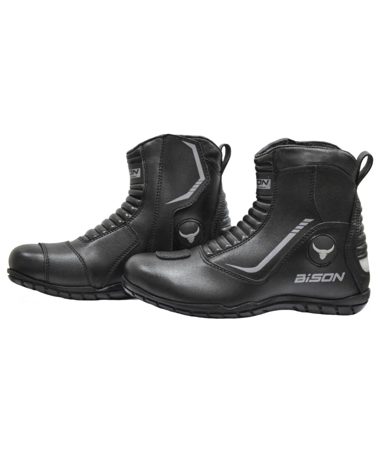 Bison ProGear Defender Riding Boots - Black - Image 2