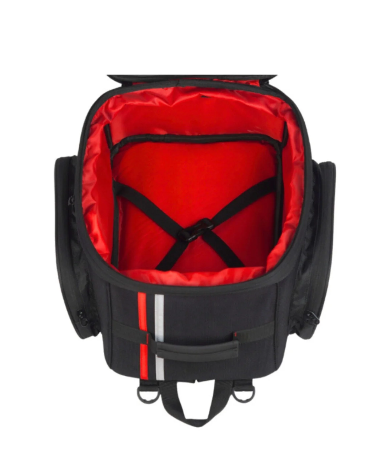 Bison ProGear Magnite Magnetic 28L Tank Bag - Black Red - Image 7