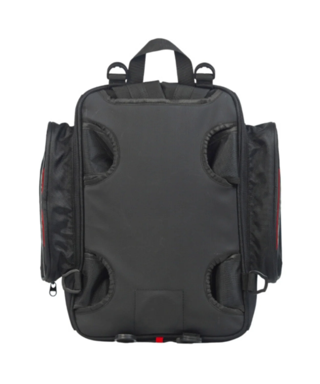 Bison ProGear Magnite Magnetic 28L Tank Bag - Black Red - Image 9