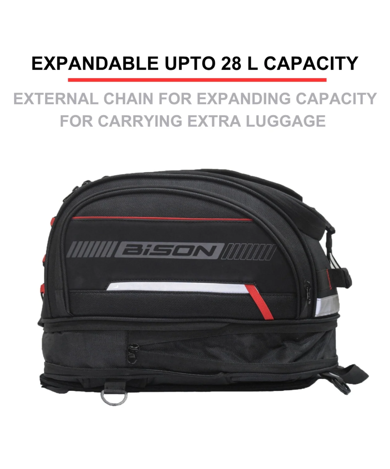 Bison ProGear Octapod Magnetic 28L Tank Bag - Black - Image 7