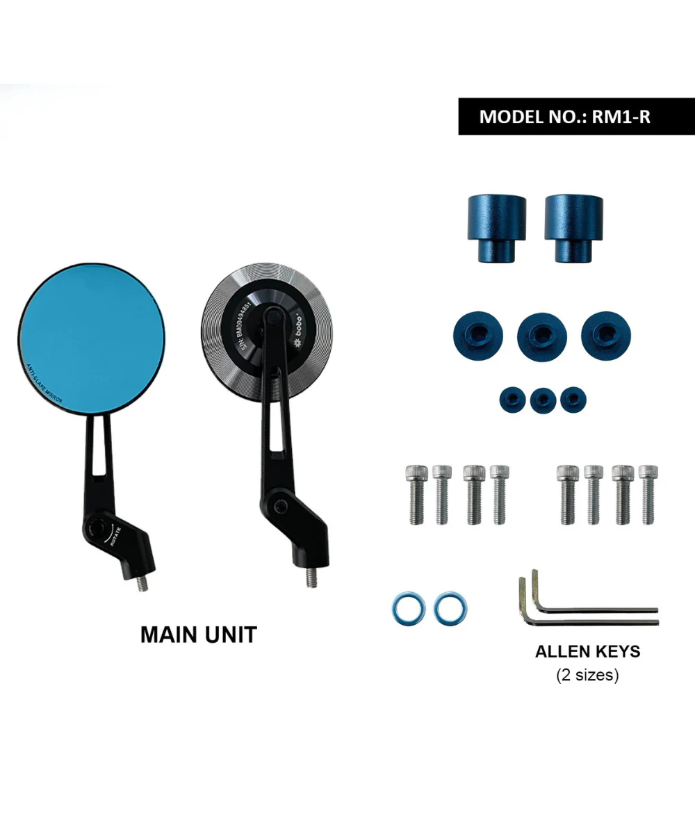 BOBO RM1 R Round Shape Rearview Mirror - Image 4