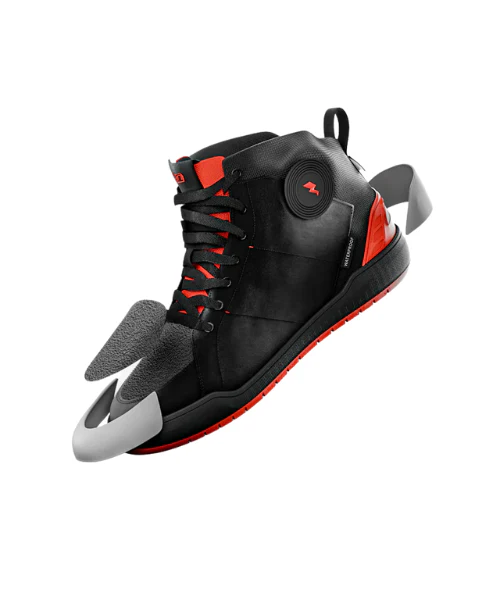 Clan Scout with D3O Protectors Waterproof Riding Boot - Red - Image 7