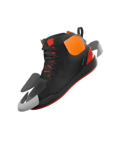 Clan Scout with D3O Protectors Waterproof Riding Boot - Red - Image 9