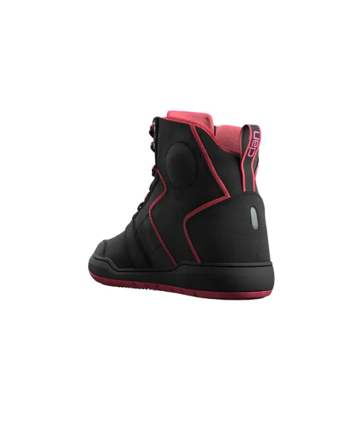 Clan Stealth with CE Protectors Waterproof Riding Boot - Red - Image 4