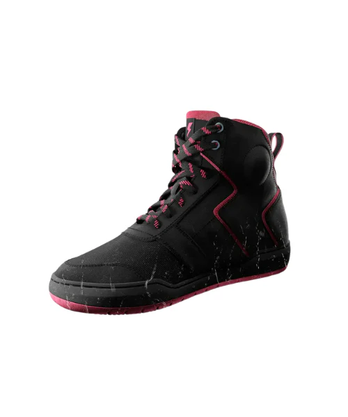 Clan Stealth with CE Protectors Waterproof Riding Boot - Red - Image 5