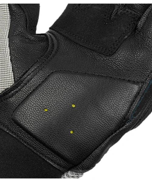 Cramster Breezer Gloves - Light Grey Hi Viz Green - Image 7