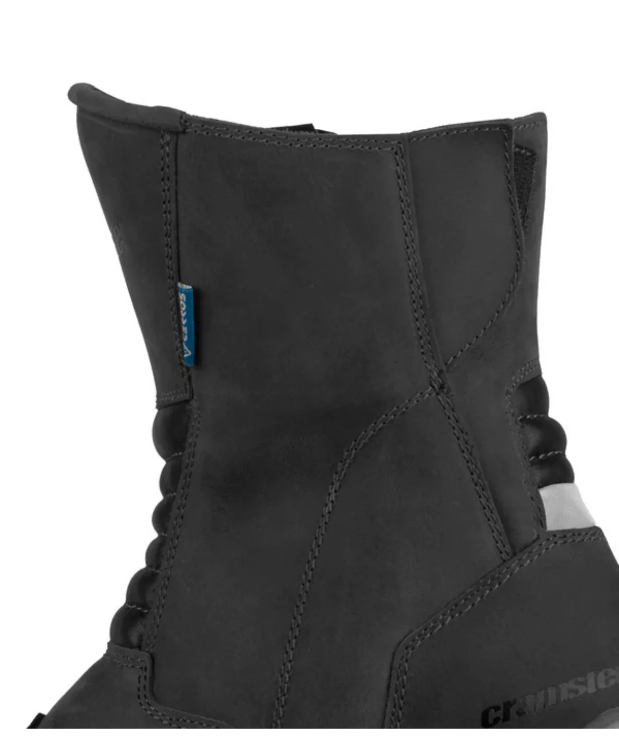 Cramster Flux Motorcycle Touring Boots - Black - Image 4