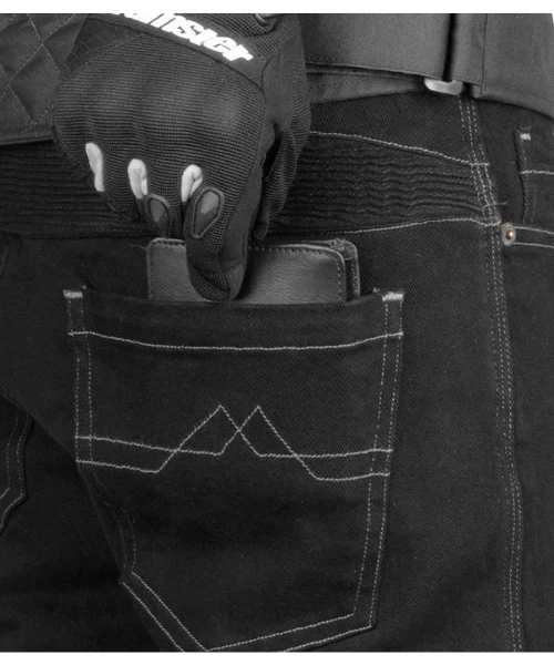 Cramster Velocity Motorcycle Jeans - Black - Image 9