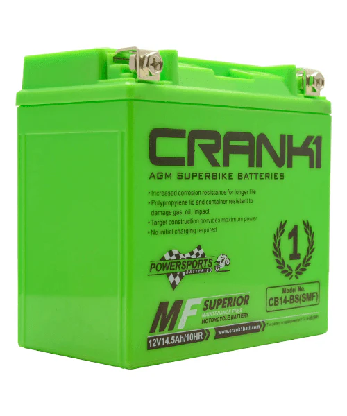Crank1 Battery - CB14-BS(SMF) - Image 3