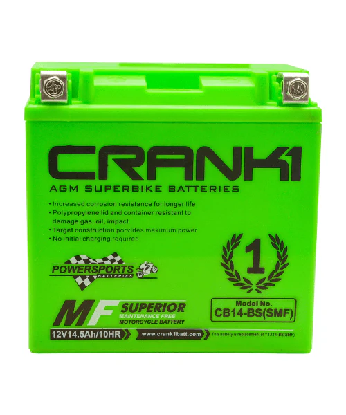 Crank1 Battery For BMW K1300 R-CB14-BS