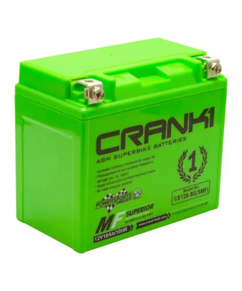 Crank1 Battery For Ducati Monster 796-CB12B-BS - Image 2