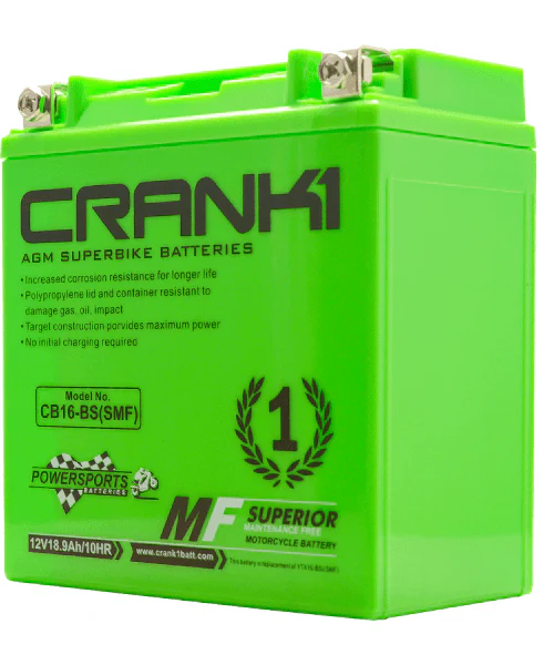 Crank1 Battery For Triumph Daytona 675 R-2006-2010-CB7B-BS - Image 2