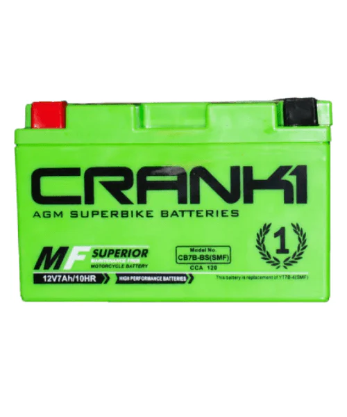 Crank1 Battery For Yamaha TTR250-1999 TO 2006-CB7B-BS