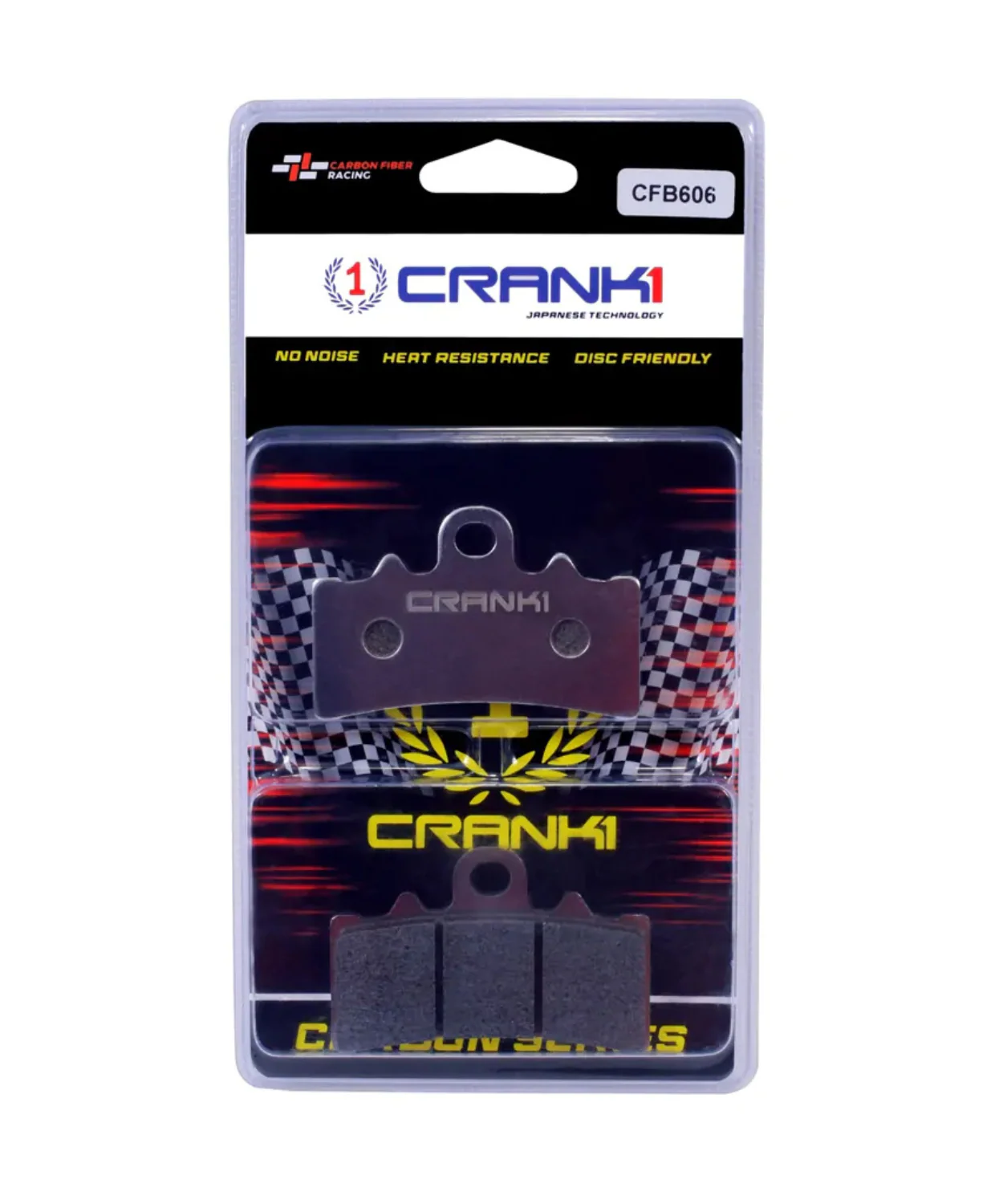 Crank1 Carbon Brake Pads for BMW G310 GS (2017-2020) - Image 3