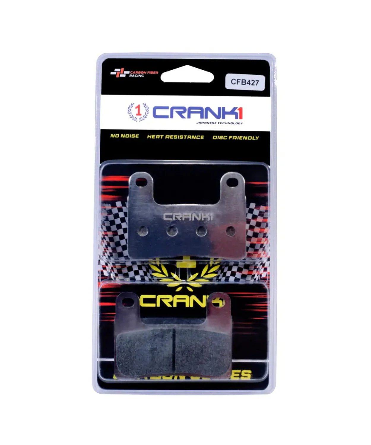 Crank1 Carbon Brake Pads for BMW R1250 R (2019-2023) - Image 3