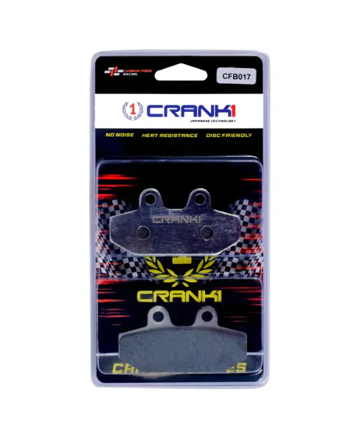 Crank1 Carbon Brake Pads for Harley Davidson Softail Classic (2018 Onwards) - Image 4