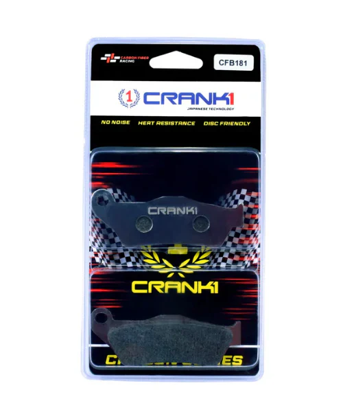 Crank1 Carbon Brake Pads for Harley Davidson Street Rod (2017-Onwards) - Image 4