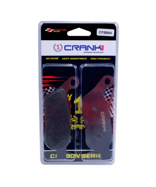 Crank1 Carbon Brake Pads for Harley Davidson Super Glide Customs (2008-2014) - Image 4