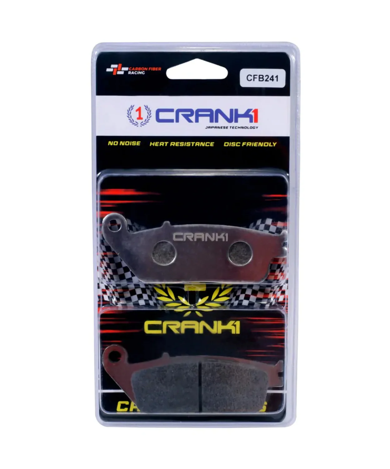 Crank1 Carbon Brake Pads for Kawasaki Versys 300