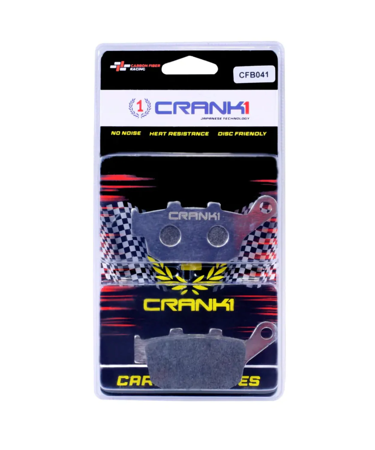 Crank1 Carbon Brake Pads for Kawasaki Z900 (2022 Onwards) - Image 4
