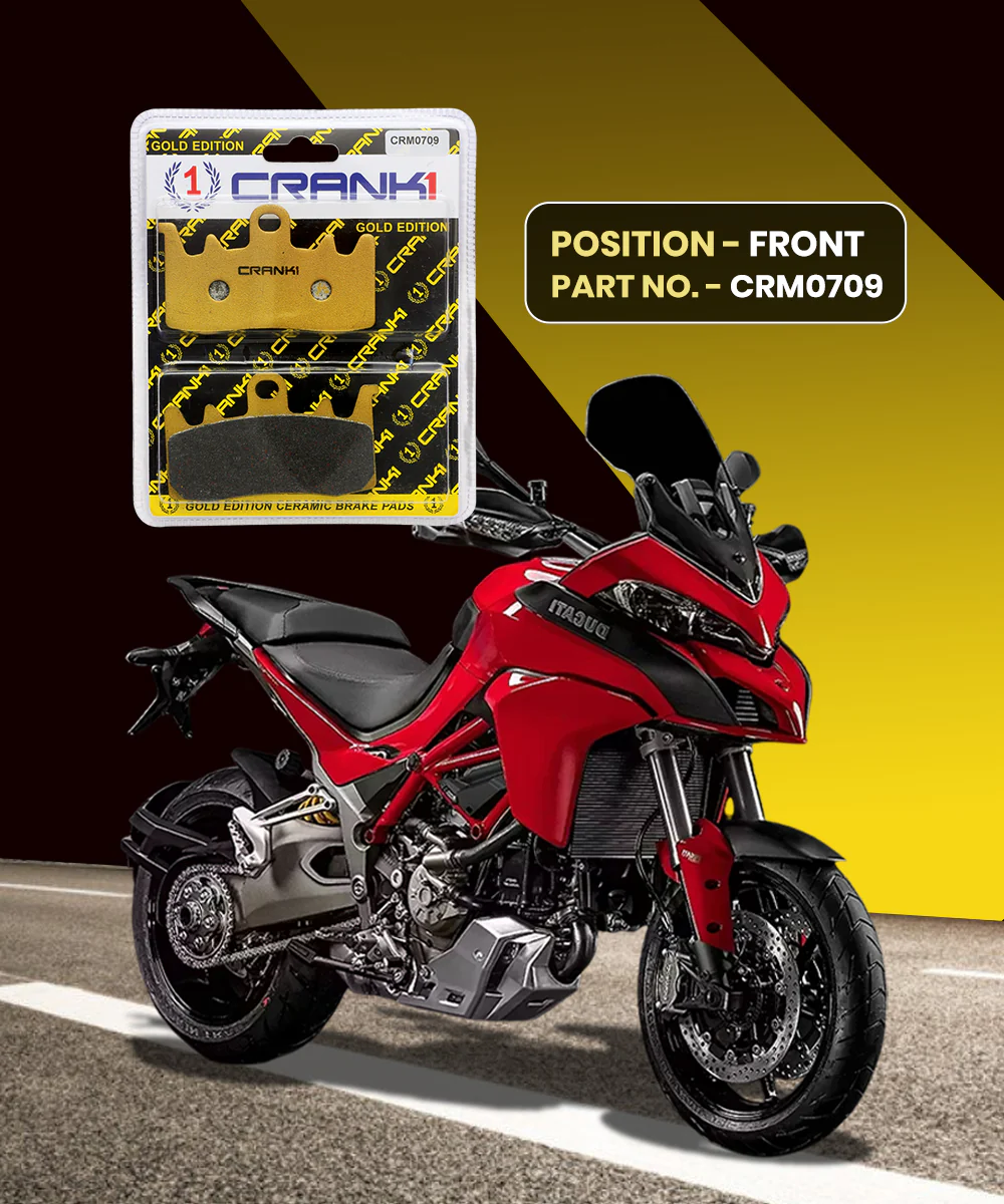 Crank1 Ceramic Brake Pads for Ducati Multistada 1200