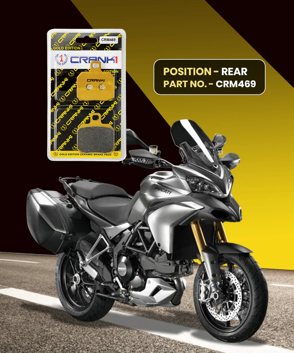 Crank1 Ceramic Brake Pads for Ducati Multistada 1200 - Image 2