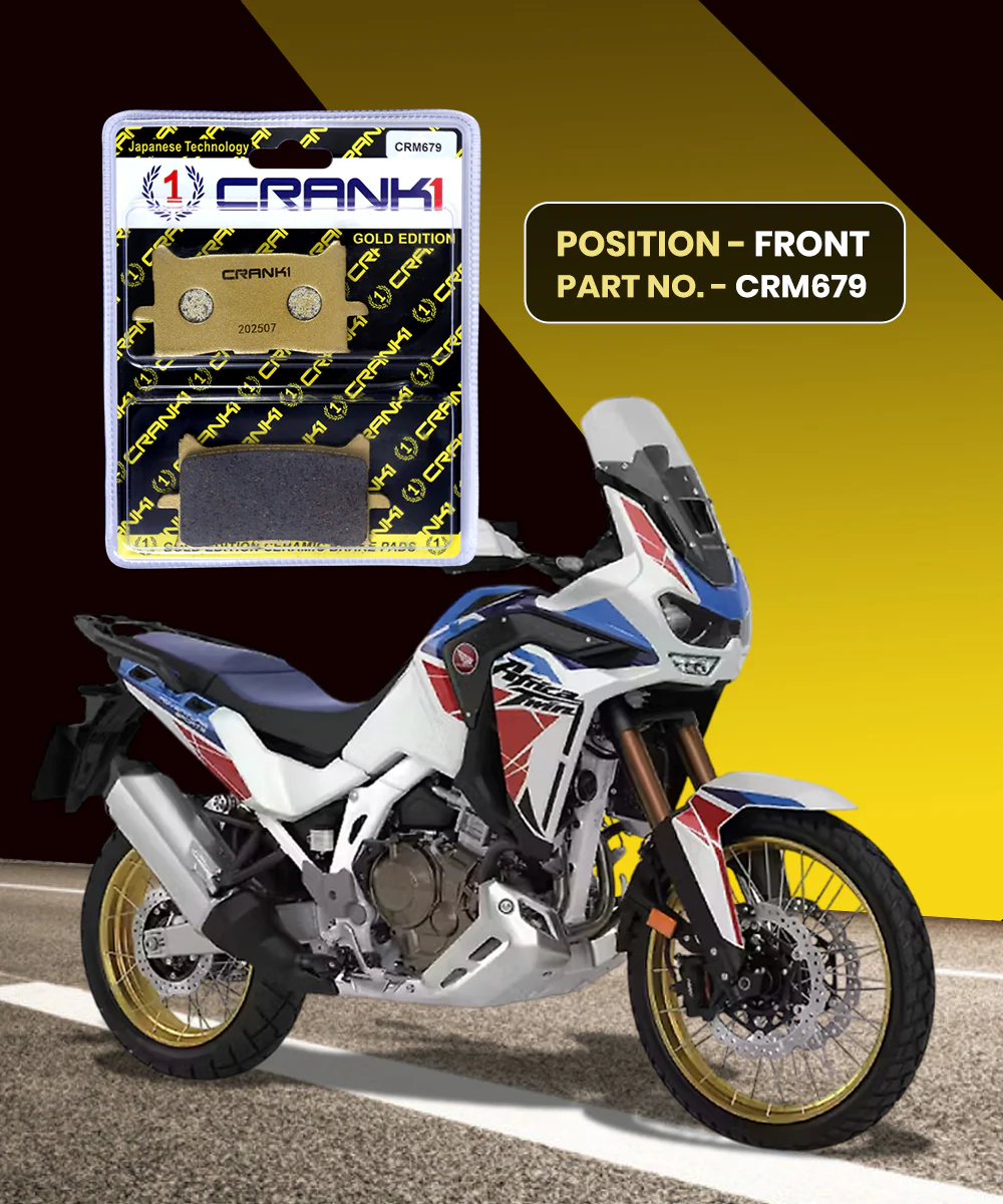Crank1 Ceramic Brake Pads for Honda Africa