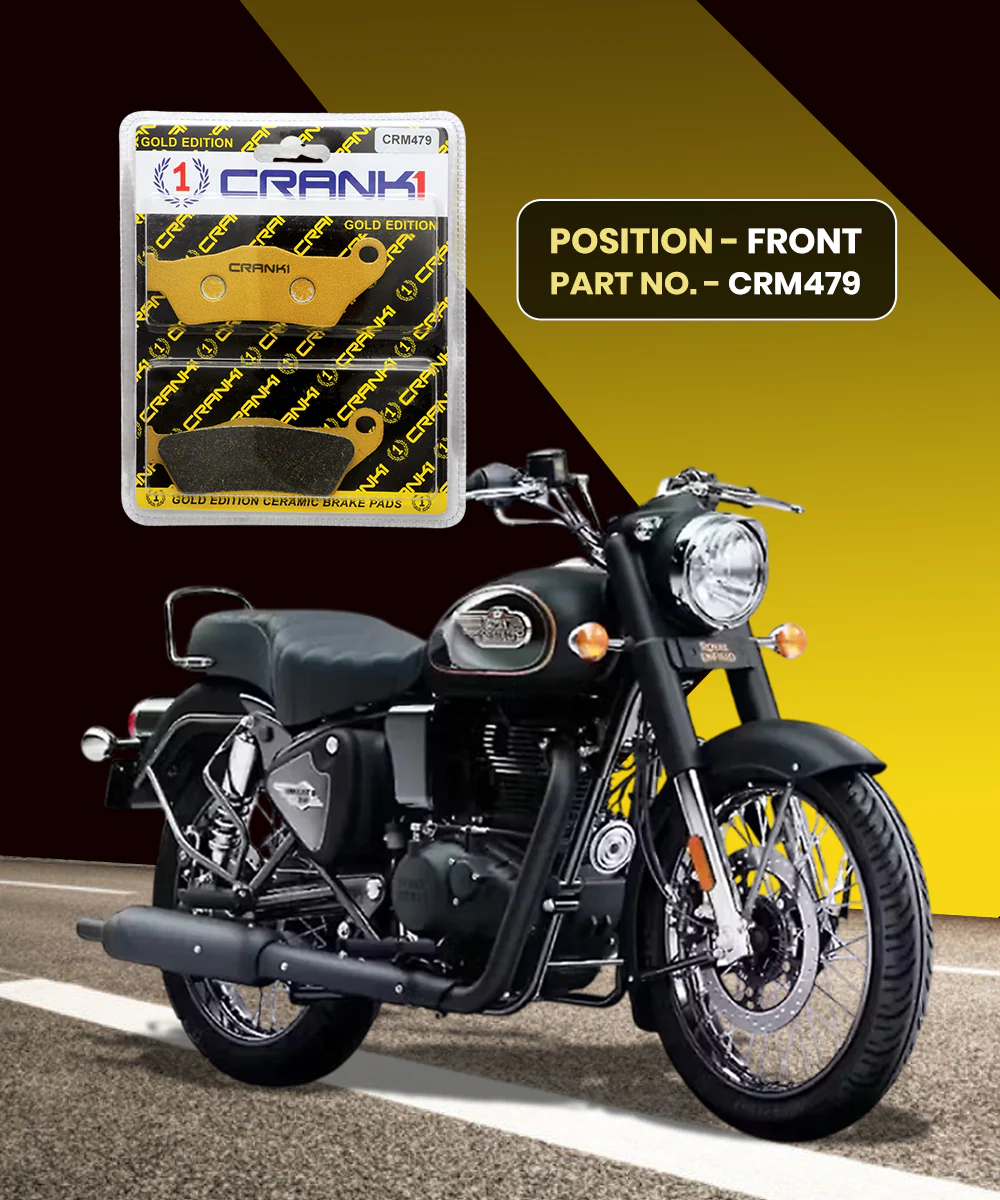 Crank1 Ceramic Brake Pads for RE Electra 350