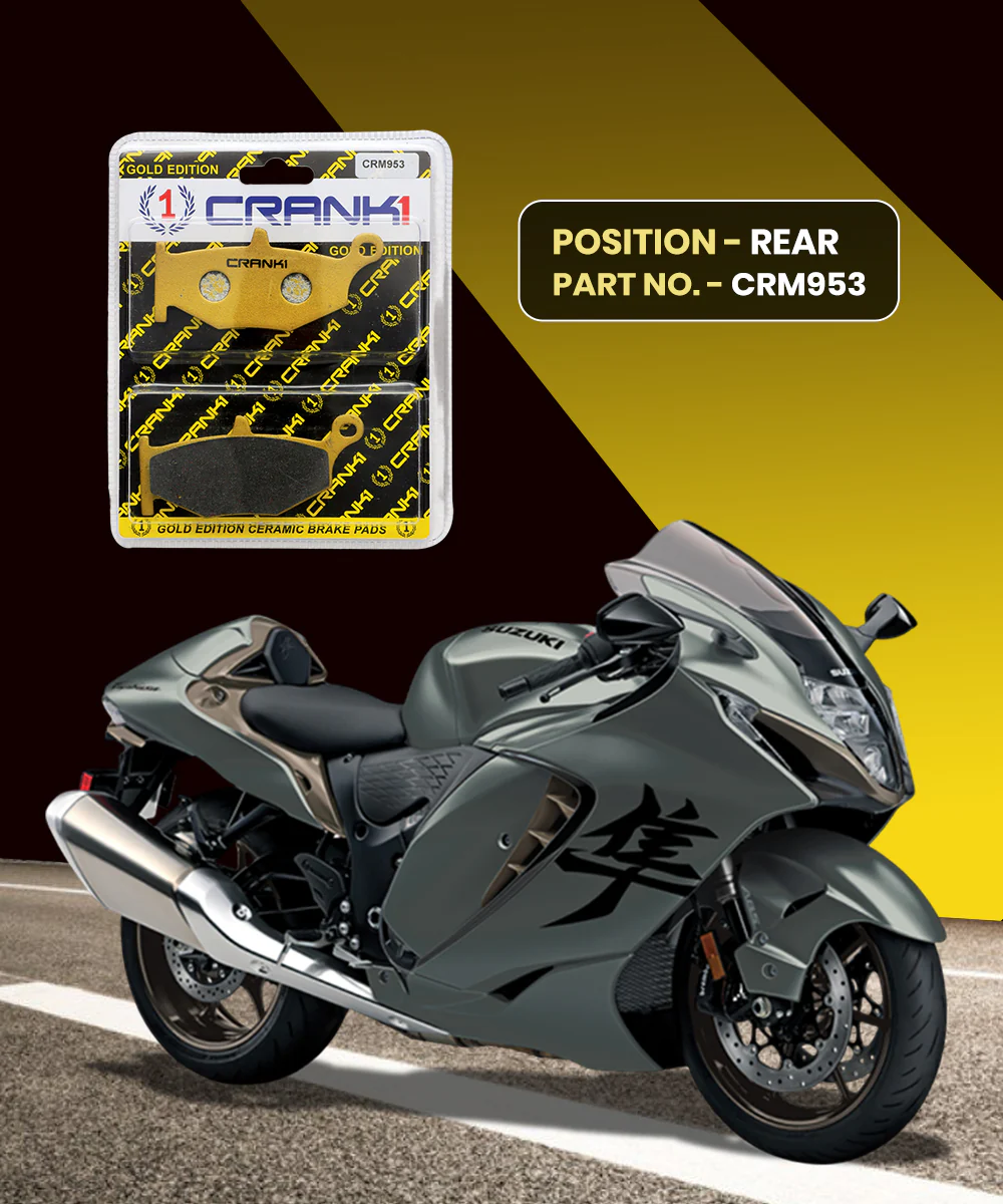 Crank1 Ceramic Brake Pads for Suzuki Hayabusa - Image 2