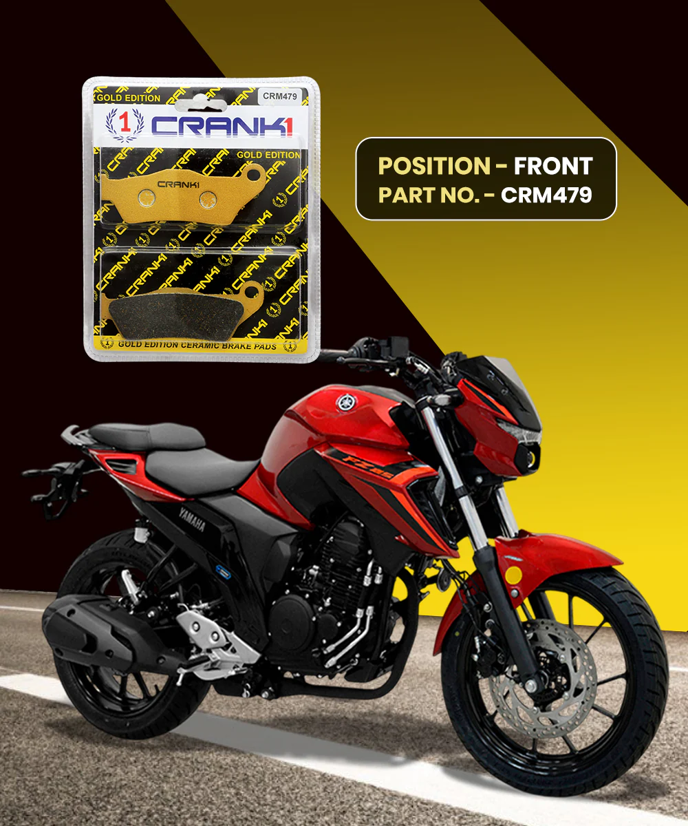 Crank1 Ceramic Brake Pads for Yamaha FZ 25