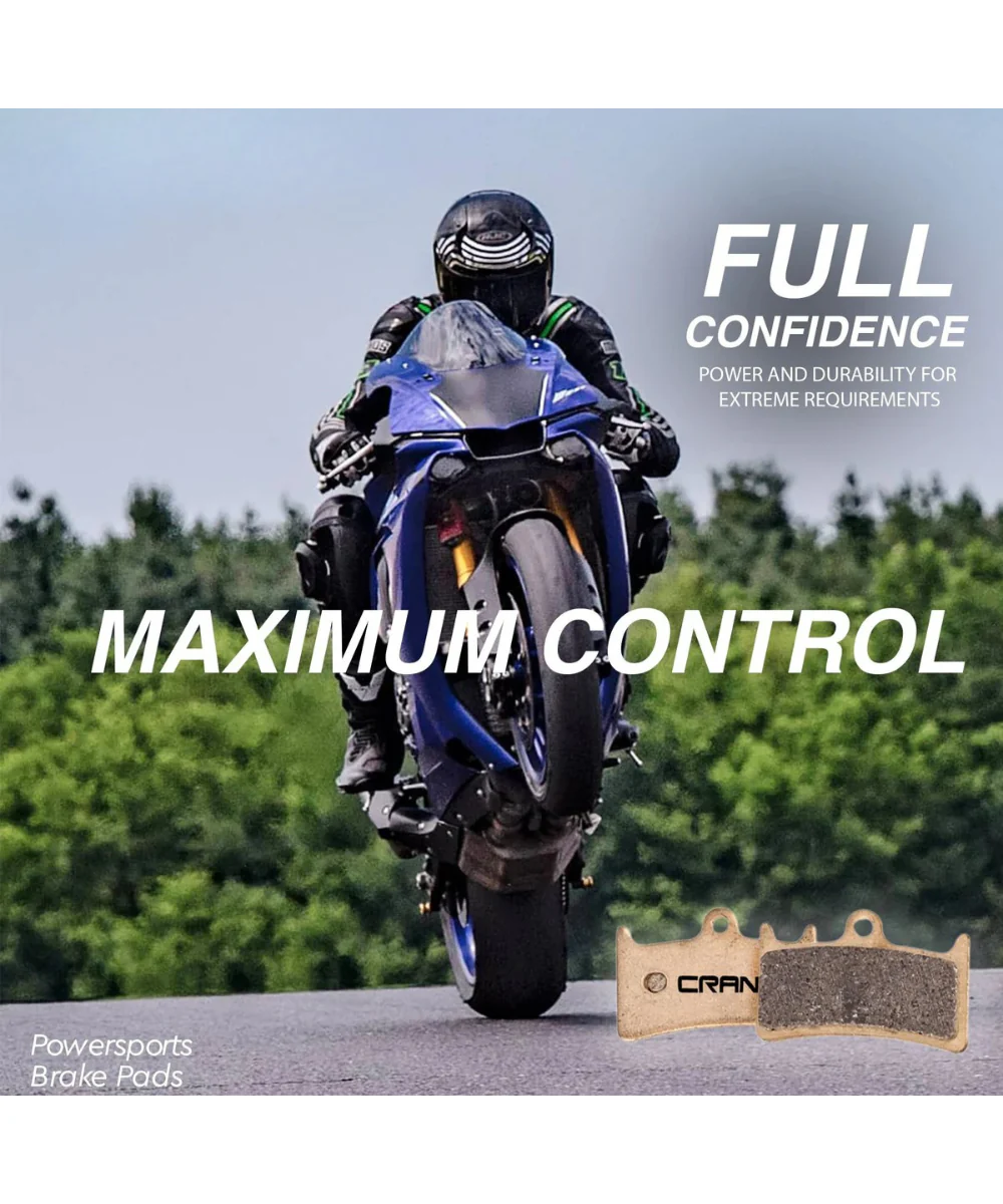 Crank1 Ceramic Brake Pads for TVS Apache RR310 - Image 3