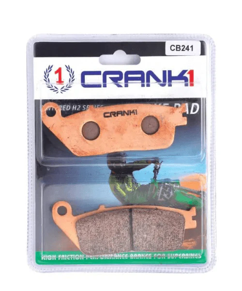Crank1 Fully Sintered H2 Series Brake Pads - CB241