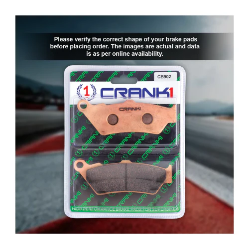 Crank1 Fully Sintered H2 Series Brake Pads for BMW R 1200 R (2015-2018) - Image 4
