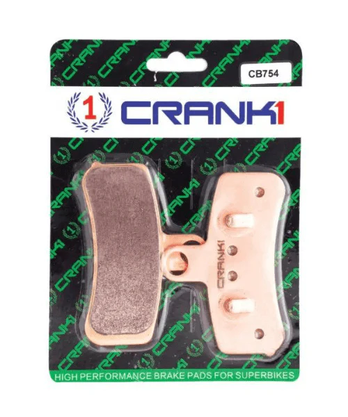 Crank1 Fully Sintered H2 Series Brake Pads for Harley Davidson???yna Street Bob