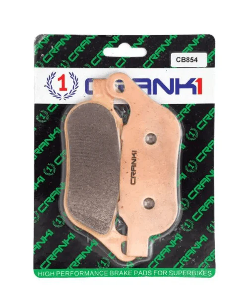 Crank1 Fully Sintered H2 Series Brake Pads for Harley Davidson???yna Street Bob - Image 2