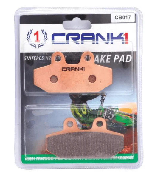 Crank1 Fully Sintered H2 Series Brake Pads for Harley Davidson Softail Classic  - Image 3