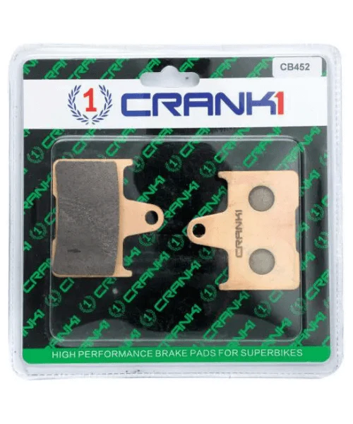 Crank1 Fully Sintered H2 Series Brake Pads for Harley Davidson Sportster XL Custom 1200 - Image 2