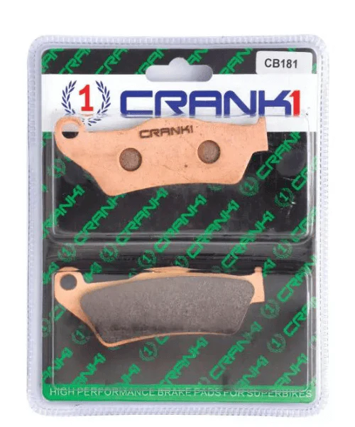Crank1 Fully Sintered H2 Series Brake Pads for Harley Davidson Street 750 - Image 2