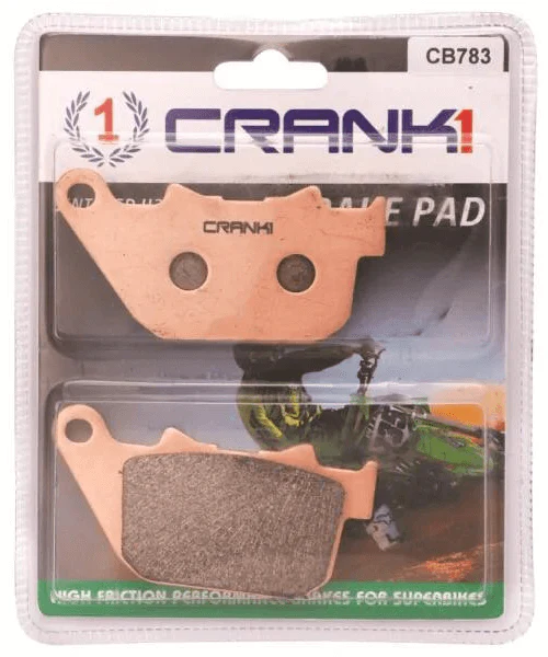Crank1 Fully Sintered H2 Series Brake Pads for Harley Davidson Super Low - Image 2
