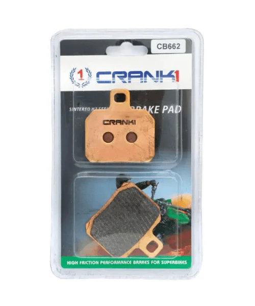 Crank1 Fully Sintered H2 Series Brake Pads for KTM RC8R - Image 2